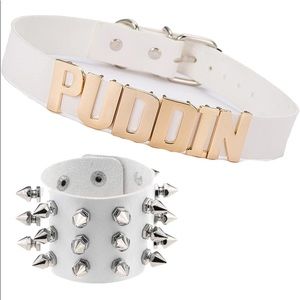 Harley Quinn PUDDIN Choker Necklace